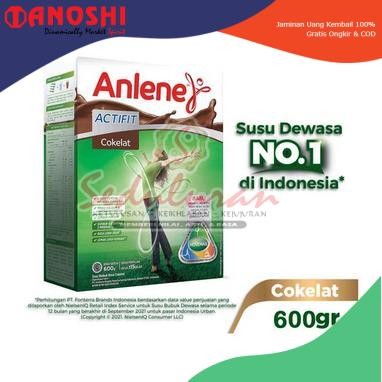 

ANLENE ACTIFIT-600 GRAM-SUSU ORANG DEWASA-SUSU BUBUK-RASA COKELAT-ORIGINAL-VANILLA