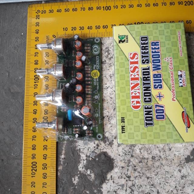 Tone control subwoofer genesis ampli rakitan amplifier sound system audio