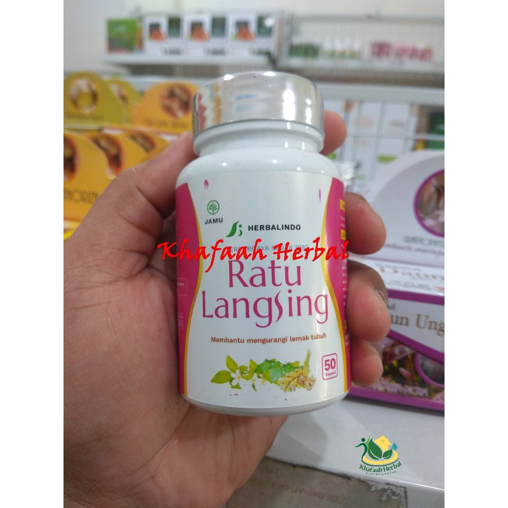 

Ratu Langsing Pelangsing Herbal Alami Isi 60 Kapsul Original