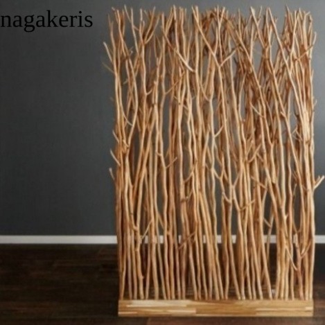 Pesanan Partisi Penyekat Ruangan Ranting Kayu Jati Sketsel FNX2