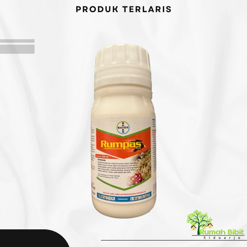 Herbisida Rumpas 120EW Pembasmi Gulma Rumput Liar Selektif Tanaman Sayur Buah Hortikultura