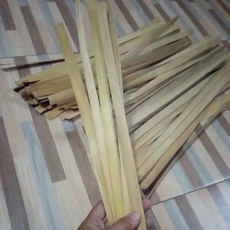 iratan bambu/bambu anyam/bambu irat/satuan bambu 75 biji dan 100 biji BRKH