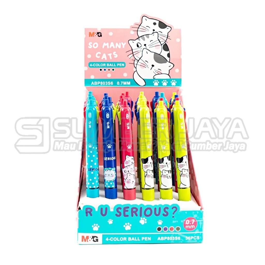 

Pena Barel 4in1 So Many Cutes M&G ABP803S6 ABP803R5 ABP803R4 Pena 0.7mm QBP803T8 0.5mm