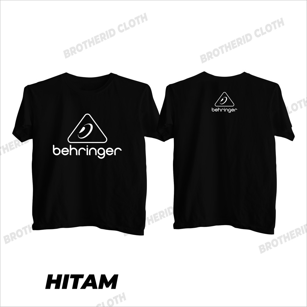 Kaos Behringer Mixer Audio v3 Baju Operator Sound System Original