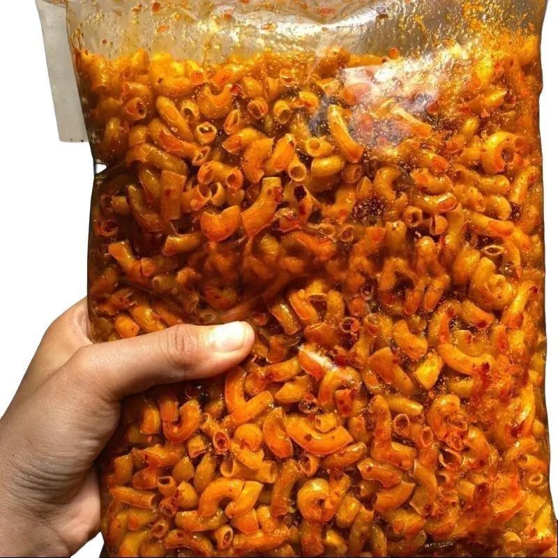 

Makaroni Cikruh kriuk pedas daun jeruk 500gr