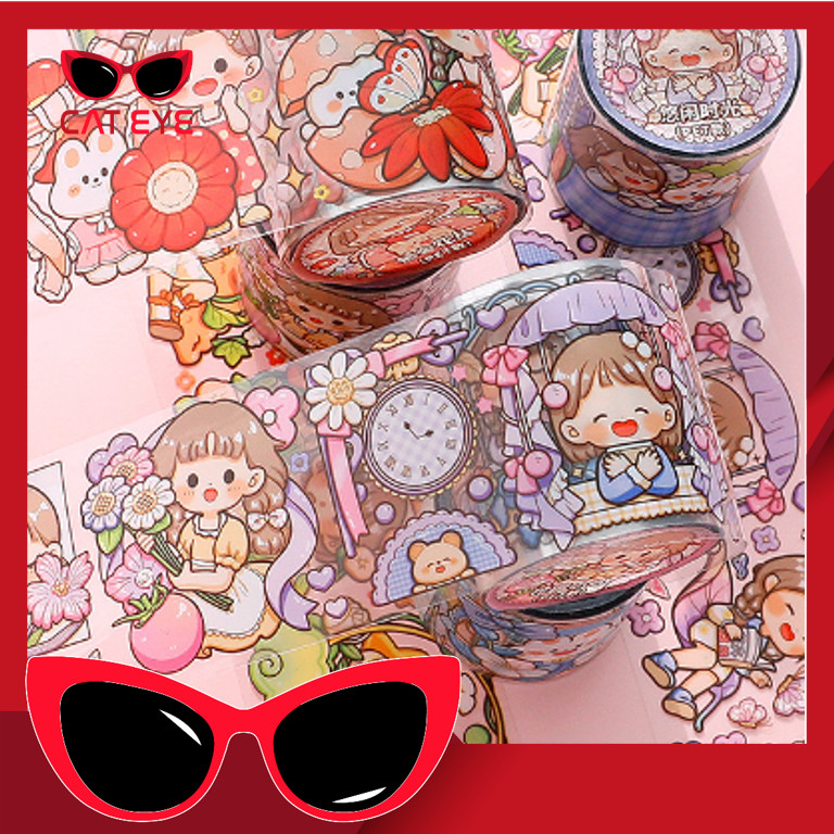 

PROMO - 5895 Stiker Gulung / Sticker Rolling Lucu Karakter Besar / Sticker Roll Lucu / Sticker Karakter Anak Roll / Washitape Sticker PVC