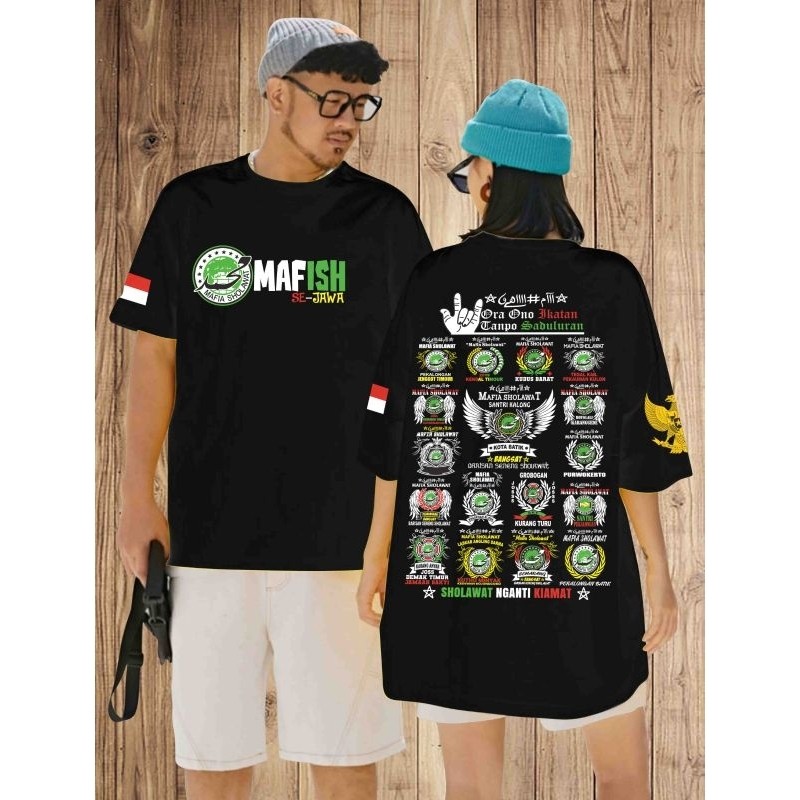 Kaos Mafia Sholawat Promo Kaos Oblong Distro.MafiaSholawat