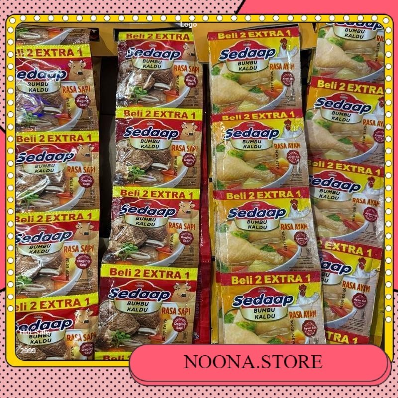 

72 sachet kaldu sedaap 500an (dapat 4rtg)