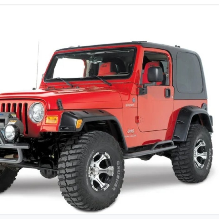 bushwacker Jeep Wrangler TJ