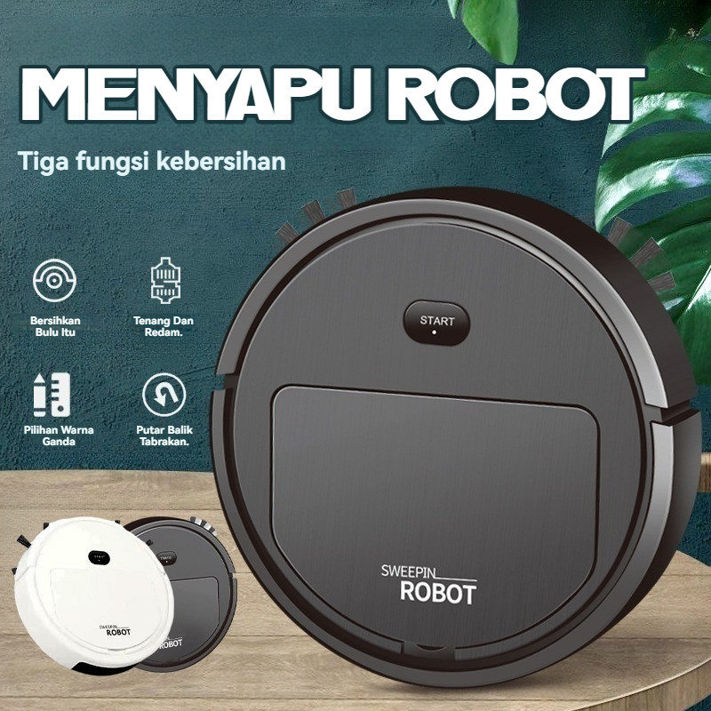 Menyapu otomatis Cerdas Rumah Sweep robot Humidifier/Sterilisasi Penyedot Portable Lantai Pembersih 