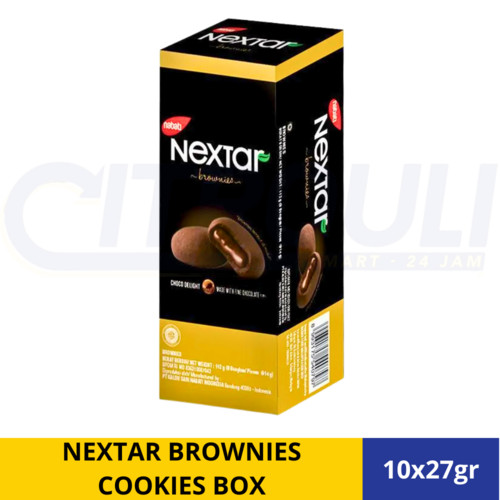 NEXTAR BROWNIES COOKIES BOX 10x27gr