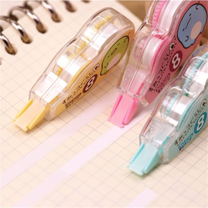 

Autoshope Tipe X Tip-Ex Pita Penghapus Lem Koreksi Tinta Roll pena roll 8 meter correction Alat Tulis Pulpen Pen Permanen tape 8 meter x 5mm Sekolah stationary school supplies karakter Kartun 9269