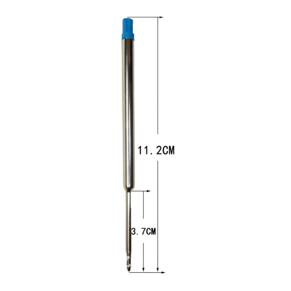 

112mm Long 1.0mm Tip Ballpoint Pen Refill Ballpen Fits For WaterMan W422