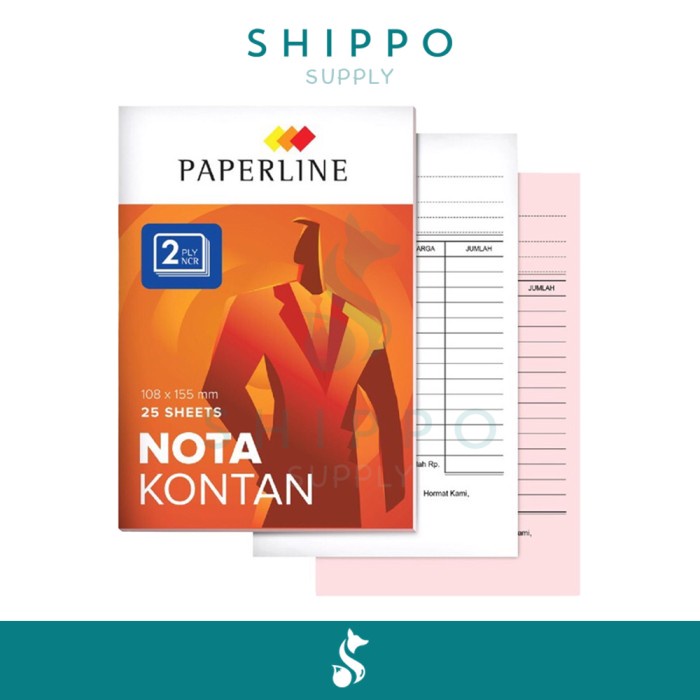 

Shippo Supply - Nota Paperline Kecil 2 ply / Buku Nota / Bon 2 Rangkap / 2ply