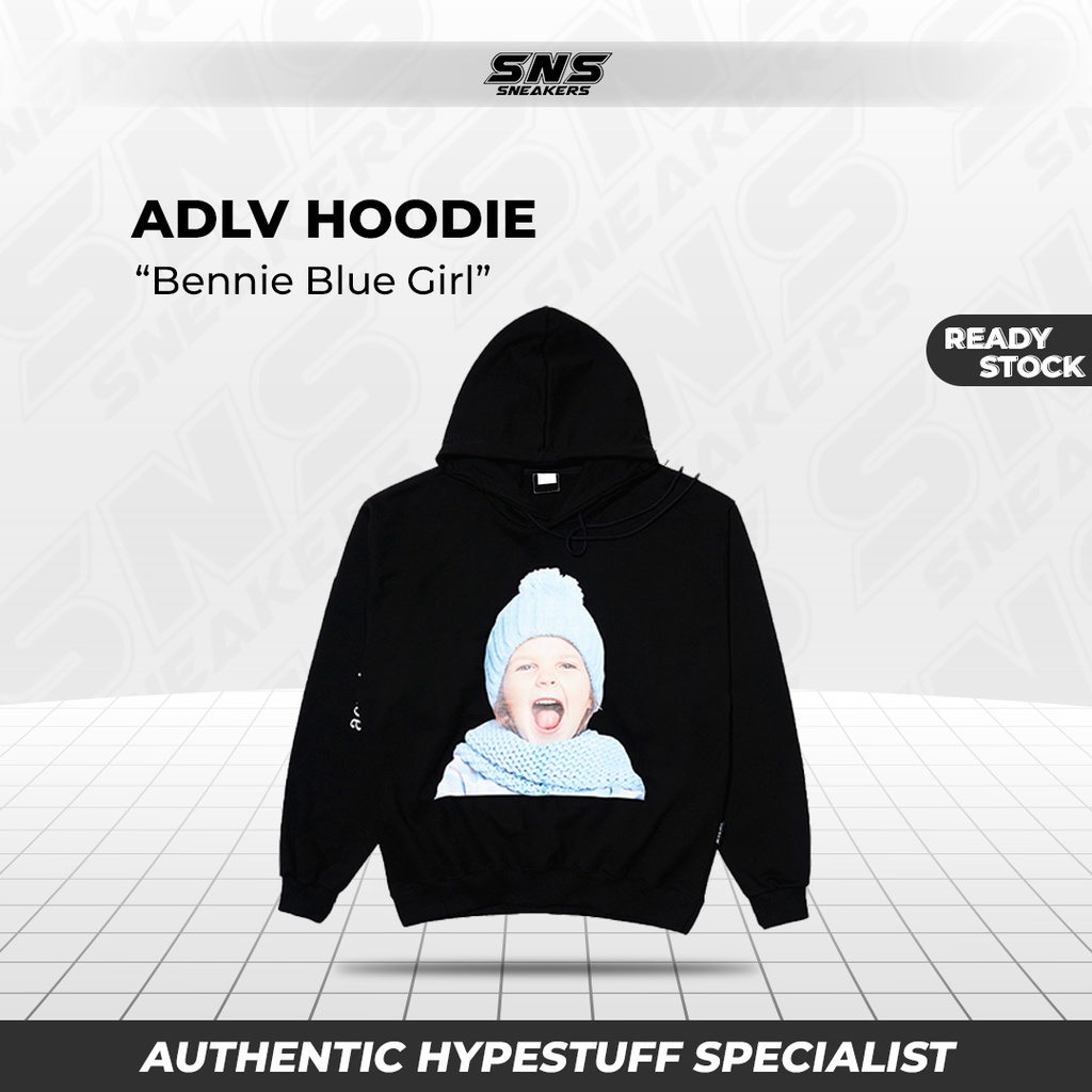 ADLV Hoodie Bennie Blue Girl BNWT 100% Original Authentic
