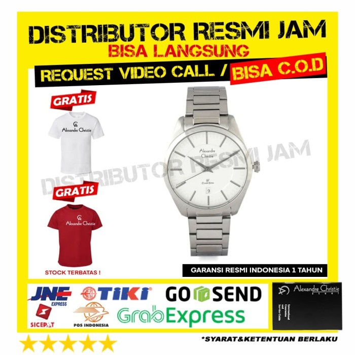 ALEXANDRE CHRISTIE 8579LD 8579 LD AC8579LD GARANSI RESMI 12 BULAN