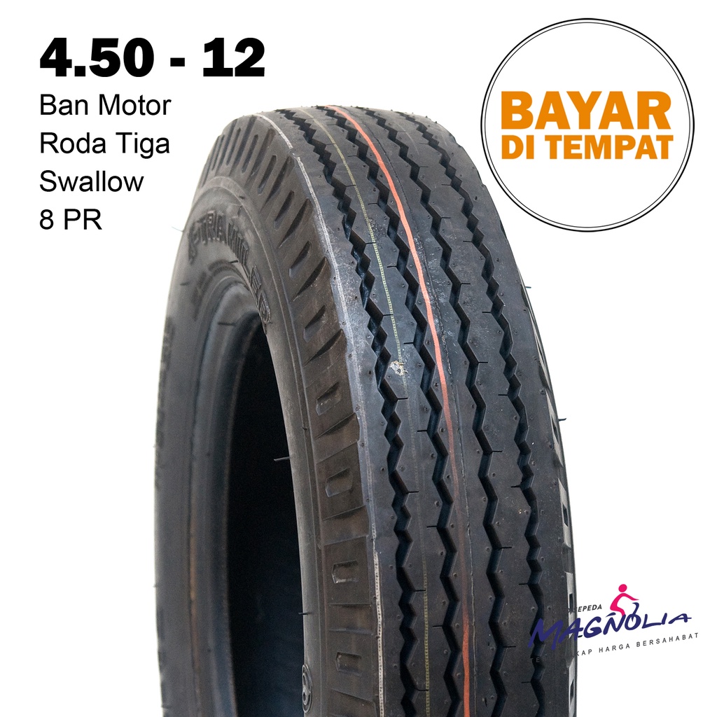 Ban Luar Motor Tosa Viar 4.50 Ring 12 Belakang Merk Swallow