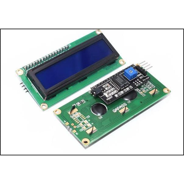 LCD I2C 16x2 1602 Biru / Hijau LCD Karakter dengan Modul IIC I2C - Biru HS27