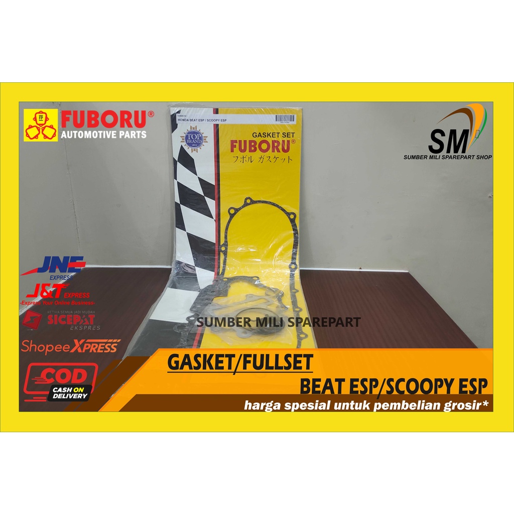 GASKET/ PAKING FULLSET BEAT ESP/SCOOPY ESP FUBORU