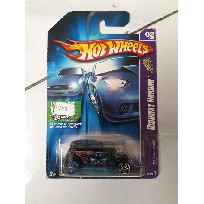 HOTWHEELS  '32 FORD VICKY  HIGHWAY HORROR