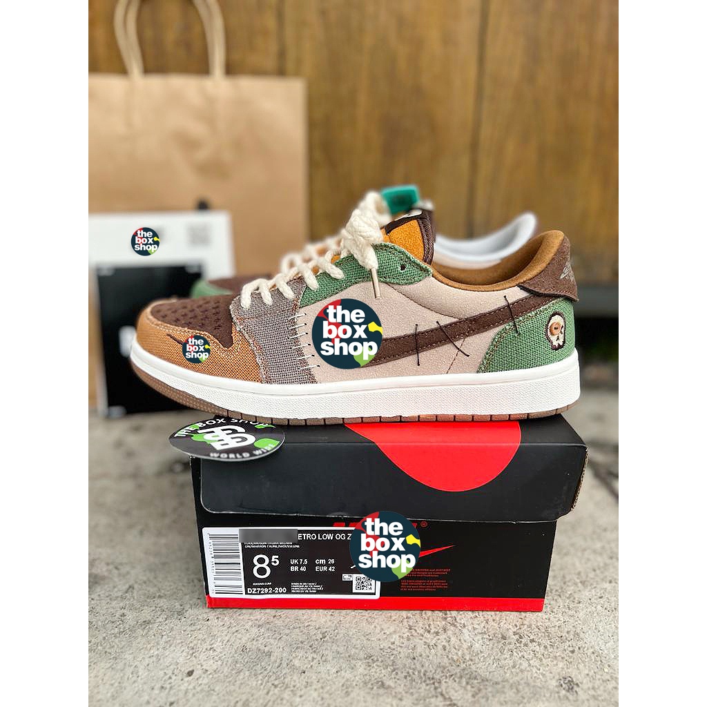 Sneakers pria Zion Williamson x Low OG “Voodoo”