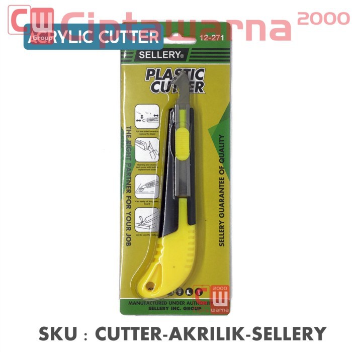 

Pisau Plastic Cutter Acrylic Akrilik Kater Sellery