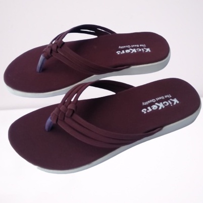 Flash Sale 10.10 Gratis Ongkir Khusus Cod Sandal jepit wanita kickers teplek asli original sendal ja