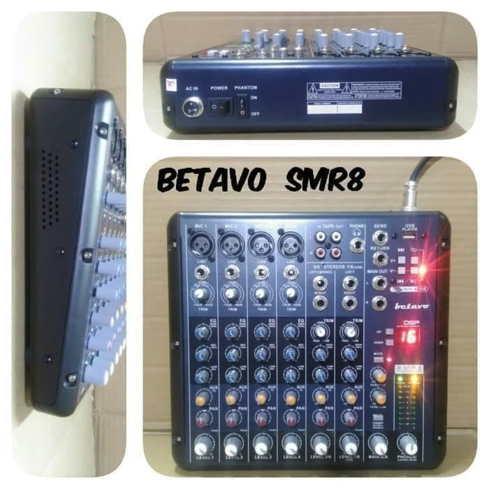promo mixer betavo SMR8 mixer audio