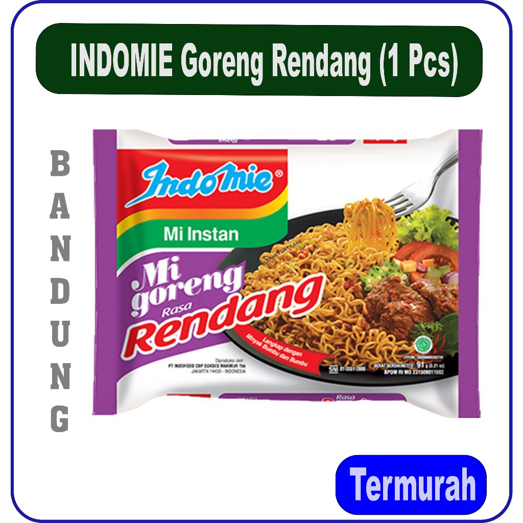 

INDOMIE Goreng Rendang (1 Pcs)