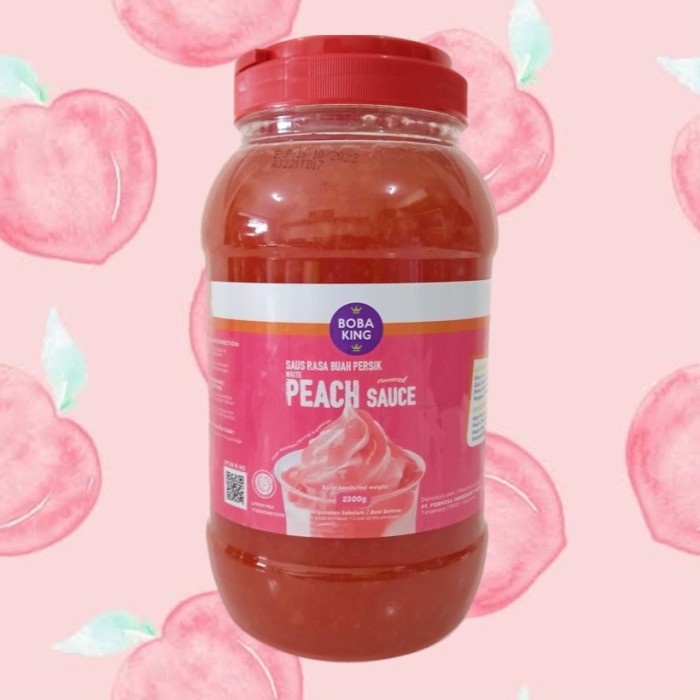 

White Peach Sauce / Jam Boba King