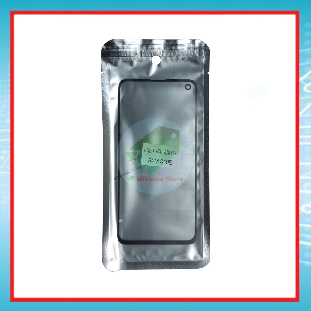 KACA DEPAN LCD OCA GLUE SAMSUNG S10E
