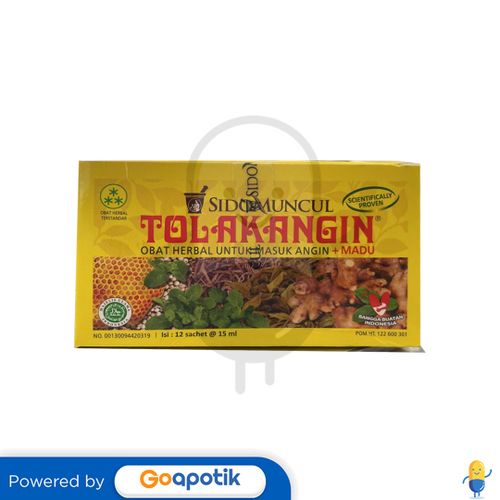 	 Tolak Angin Plus Madu Box 12 Pcs	