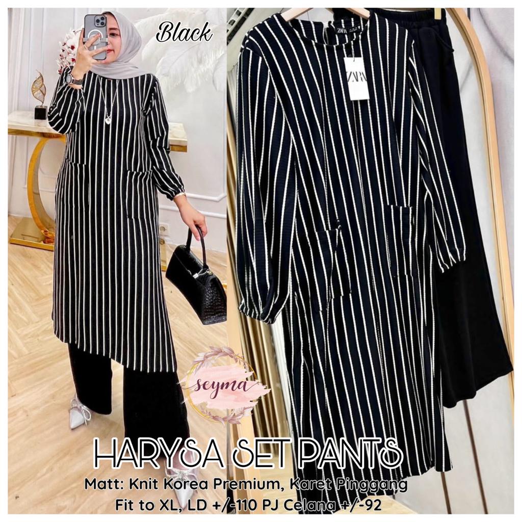 Setelan resmi Harysa/ setelan wanita jumbo/ setelan wanita casual/ busana muslim wanita/baju kerja w