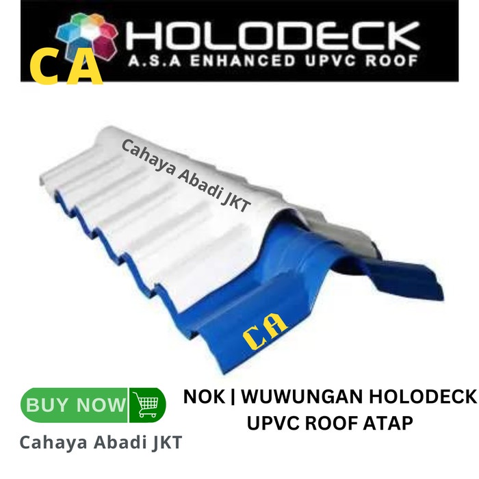 NOK | WUWUNGAN HOLODECK UPVC ROOF ATAP