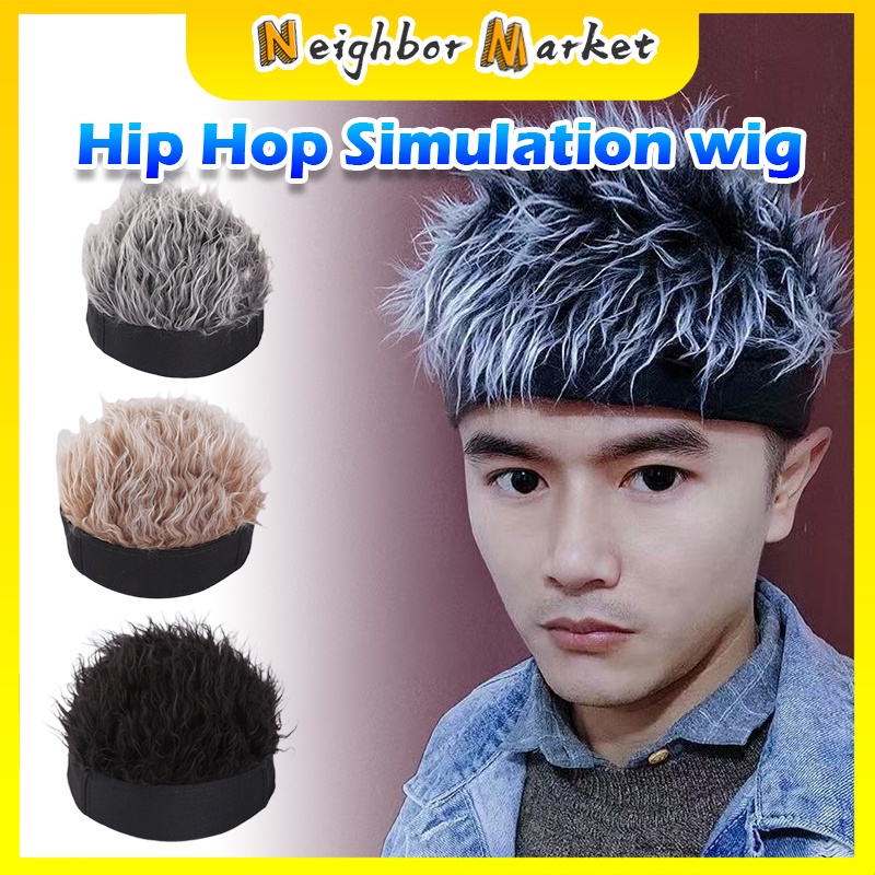 Bisa Cod Wig model topi unik rambut wig anime rambut palsu aksesoris cpsplay anime