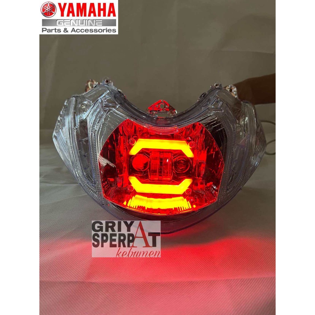 LAMPU DEPAN MIO M3  LED SUPER TERANG