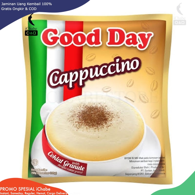 

[BISA COD] DS GOOD DAY CAPPUCCINO 1 SACHET
