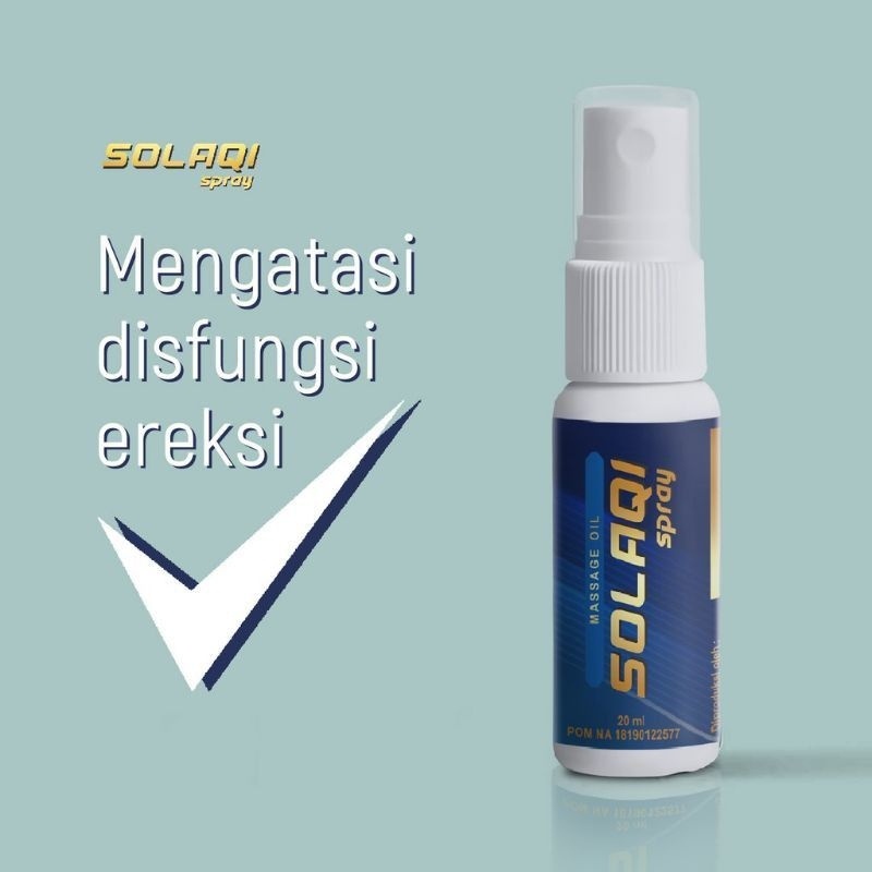 SOLAQI SPRAY ORIGINAL HERBAL 100% ASLI BPOM