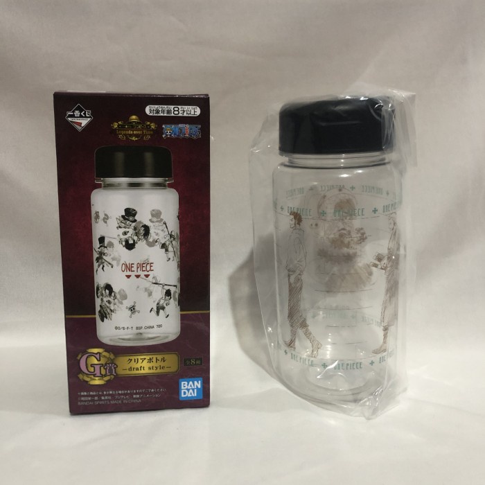 Clear bottle ichiban kuji prize G zoro perona mihawk