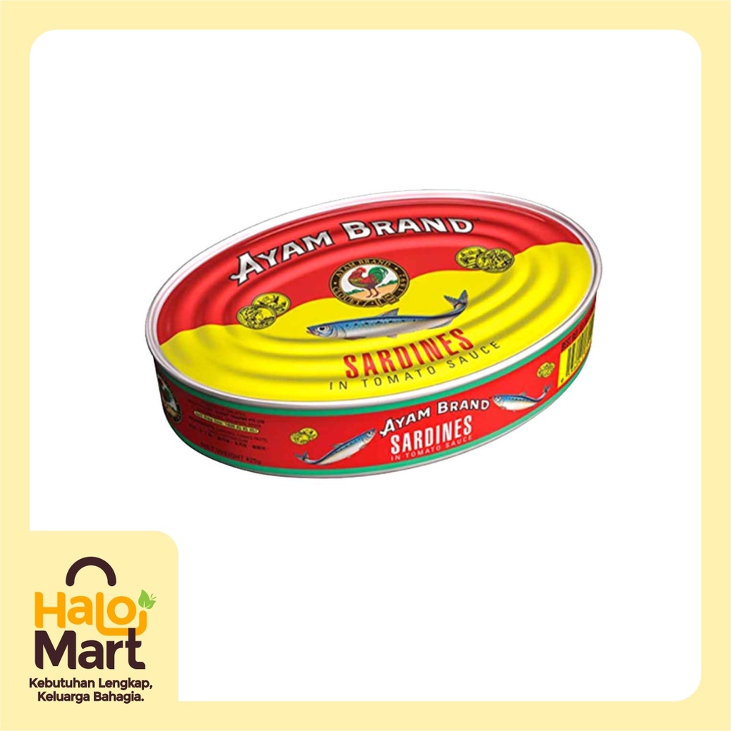 

AYAM BRAND SARDINES OVAL 215G