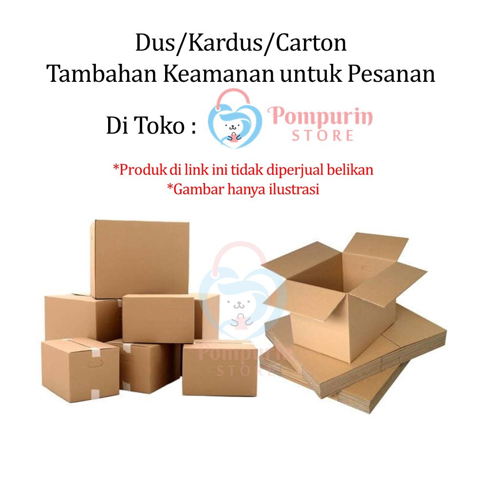 

( 1pcs = 1lbr ) DUS KARTON Bekas - Tambahan Keamanan Paket Kiriman Anda di Pompurin Store