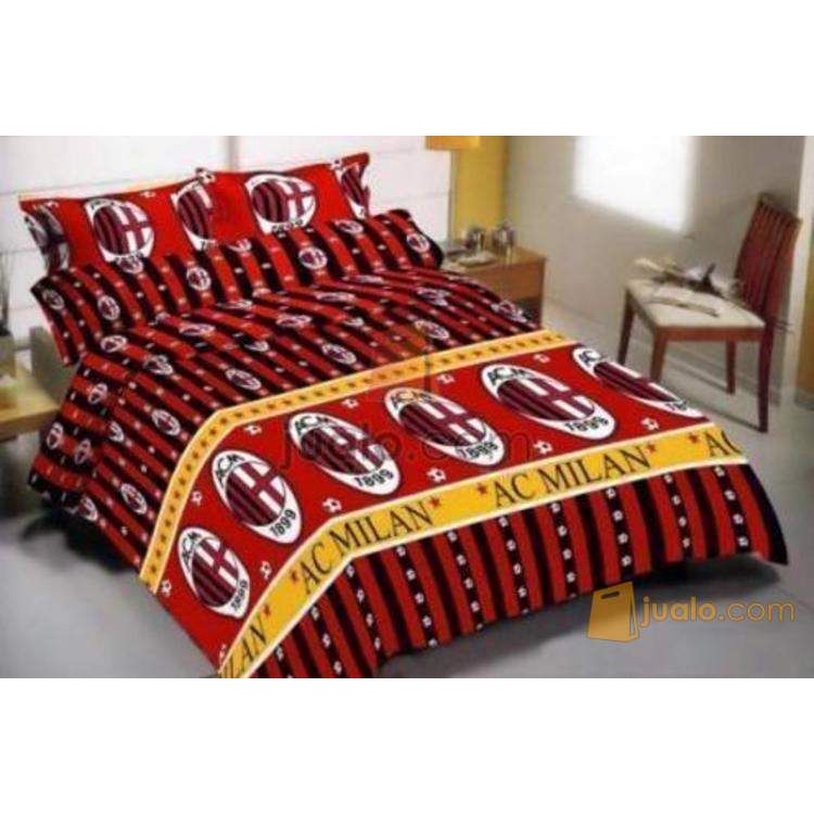 sprei ac milan sprei no 1 sprei 180x200 sprei murah 180x200 promo bonita seprai karakter sprei karak