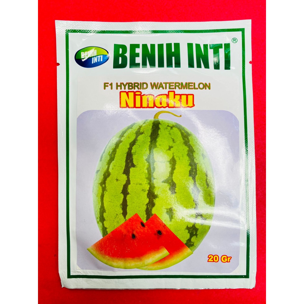 Benih Semangka NINAKU kemasan  20gr  Hibrida F1    dari DINASTY INTI AGROSARANA