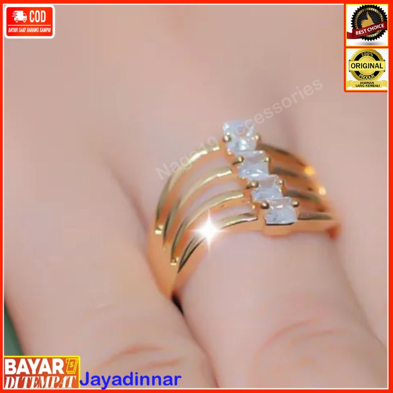 cincin emas asli ada surat dari toko