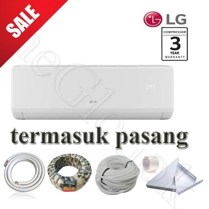 Terbatass LG H05TN4 0,5pk AC Split New hercules mini 5TN4 1/2pk pasang