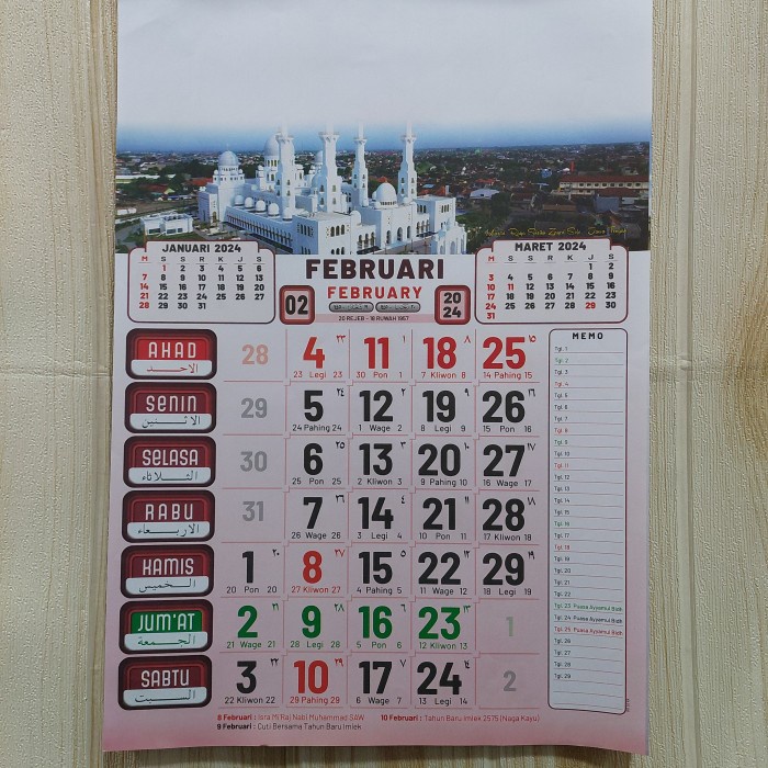 

KALENDER KERJA MEDIUM WARNA 2024 - masjid dan pemandang