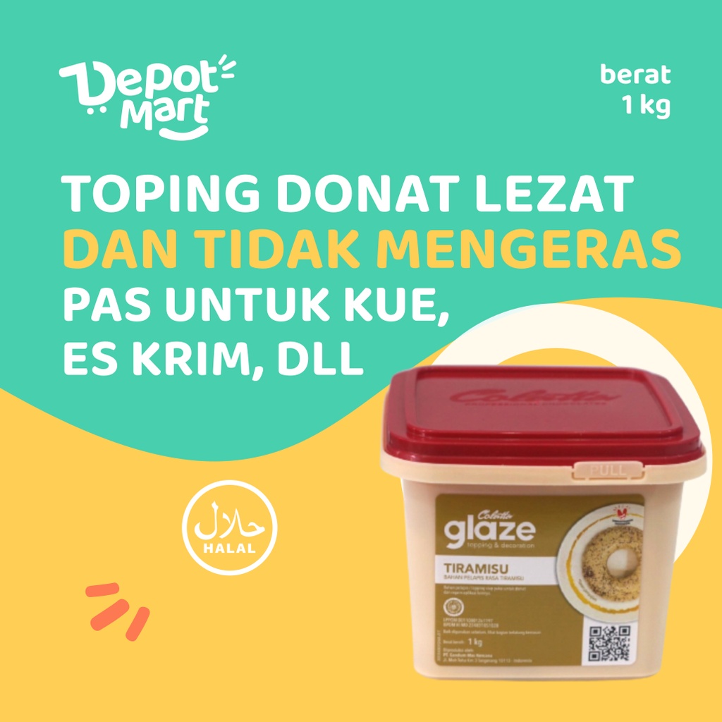 

Colatta Glaze Tiramisu 1 kg