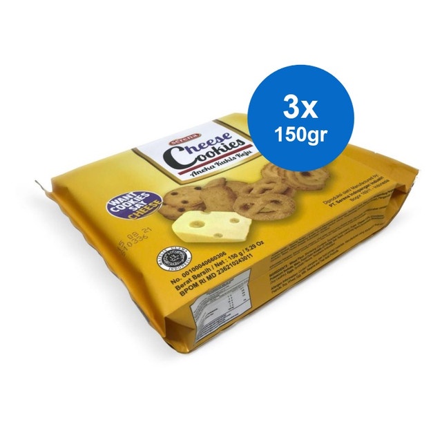 

Serena Cheese Cookies 150gr x 3