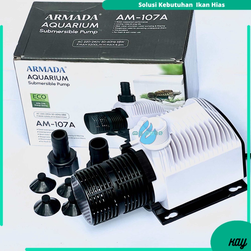 Pompa aquarium/kolam armada 107A
