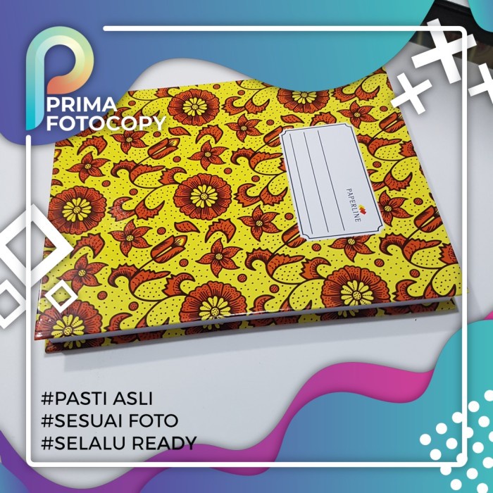

Buku Tulis Hardcover Tebal PAPERLINE Kuarto isi 200 lembar 1PCS